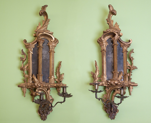 Apliques Ingleses Séc. XVIII